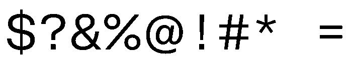 FKGrotesk MonoRegular Instance Font OTHER CHARS