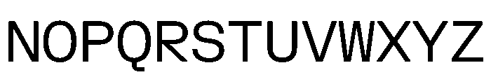 FKGrotesk MonoRegular Instance Font UPPERCASE