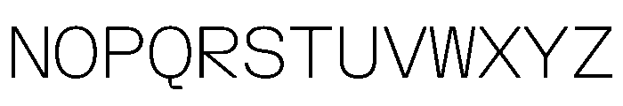 FKGrotesk MonoThin Instance Font UPPERCASE