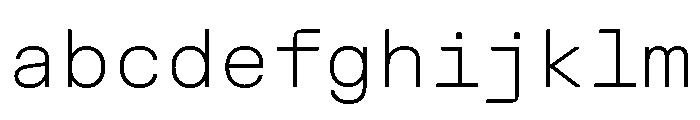 FKGrotesk MonoThin Instance FONT