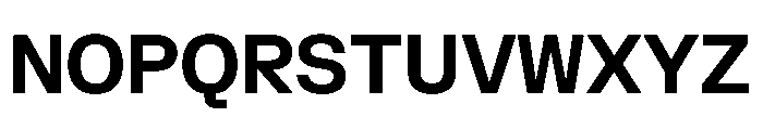 FKGrotesk SemiMonoBold Instance Font UPPERCASE