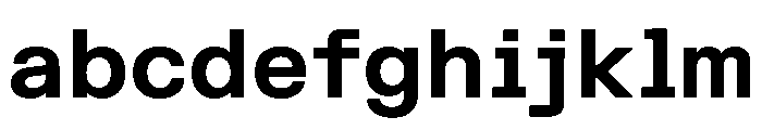 FKGrotesk SemiMonoBold Instance FONT