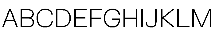 FKGrotesk Thin Instance Font UPPERCASE
