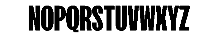 FKScreamer Bold Instance Font UPPERCASE