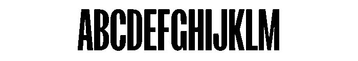 FKScreamer Medium Instance Font UPPERCASE