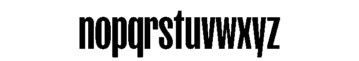 FKScreamer Medium Instance Font LOWERCASE