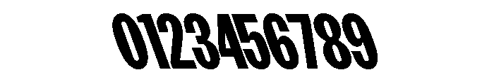 FKScreamerLegacy Backslanted Font OTHER CHARS