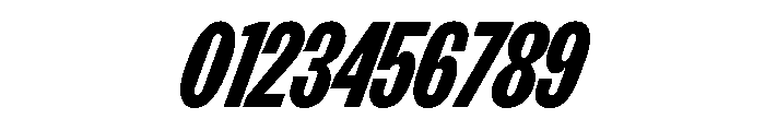 FKScreamerLegacy Slanted Instance Font OTHER CHARS