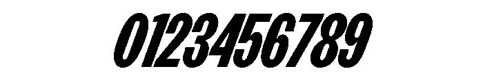 FKScreamerLegacy Slanted Font OTHER CHARS