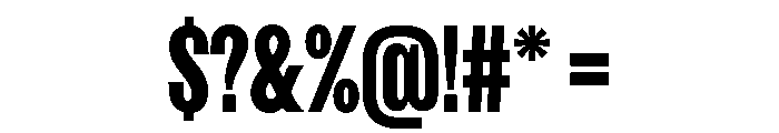 FKScreamerLegacy Upright Font OTHER CHARS