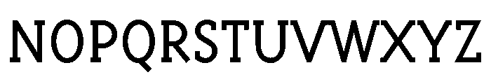 Flegrei Light Font UPPERCASE