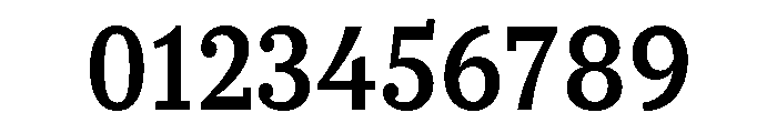 Flegrei Medium Font OTHER CHARS