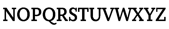Flegrei Medium Font UPPERCASE