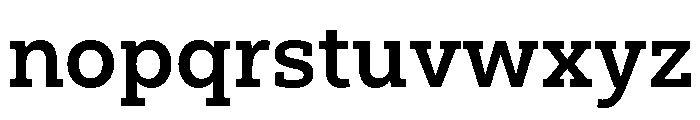 Flegrei Semibold Font LOWERCASE