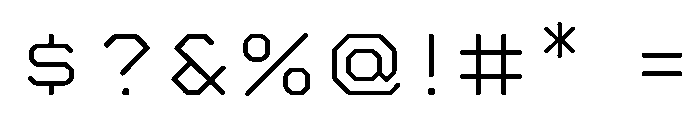 Flexion Extra Light Font OTHER CHARS