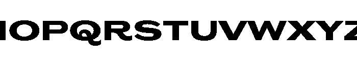 Flexion Heavy Font UPPERCASE