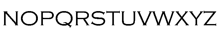 Flexion Light Font UPPERCASE