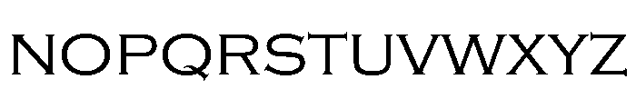 Flexion Light Font LOWERCASE