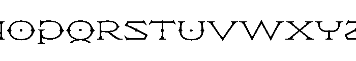 Flexion Regular Font UPPERCASE