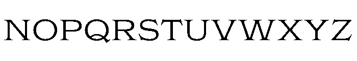 Flexion Thin Font LOWERCASE