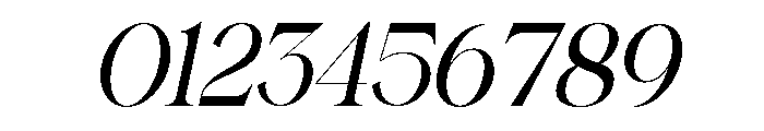 FL Abrasia Italic Font OTHER CHARS