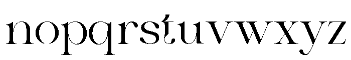 FL Abrasia Regular Font LOWERCASE