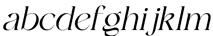 FLAMICIA Italic FONT