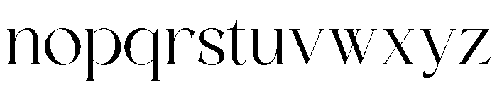 FLAMICIA Regular Font LOWERCASE