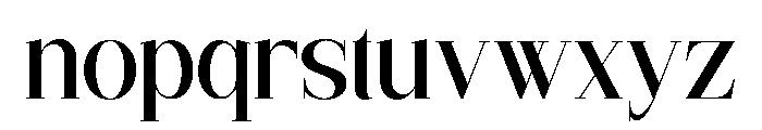 FLAREA-Regular Font LOWERCASE