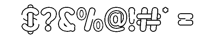 FLAREON-Regular Font OTHER CHARS