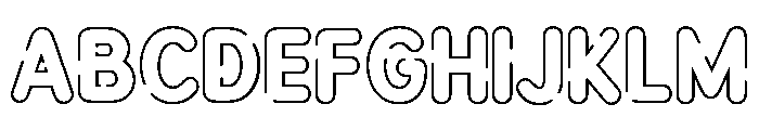 FLAREON-Regular Font UPPERCASE