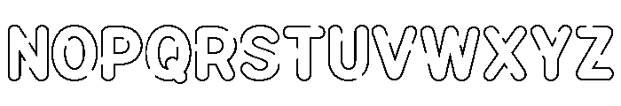 FLAREON-Regular Font UPPERCASE