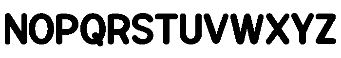 FLAREON-Regular Font LOWERCASE