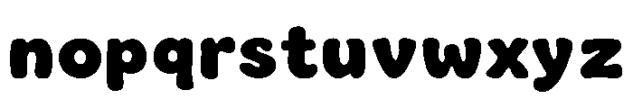 FLOPPY Font LOWERCASE