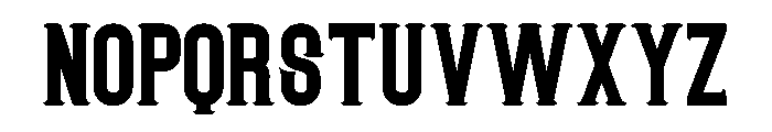 FLORIEN Regular Font UPPERCASE
