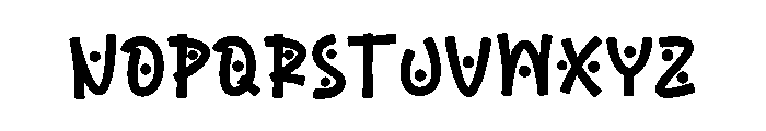 Flags Japanese Font UPPERCASE
