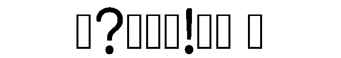 Flaire Regular Font OTHER CHARS