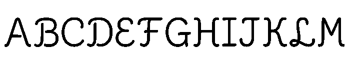 Flaire Regular Font UPPERCASE