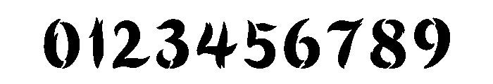 Flambeau Regular Font OTHER CHARS