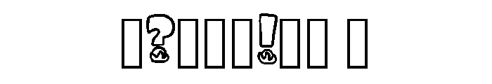 Flame Fire Cartoon By S Regular Font OTHER CHARS