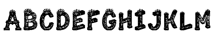 Flaminia Regular Font UPPERCASE