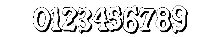 Flamor Shadow Font OTHER CHARS
