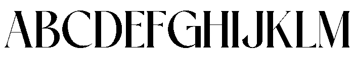 Flangen Regular Font UPPERCASE