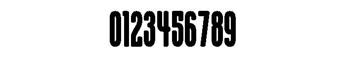 Flanker Regular Font OTHER CHARS
