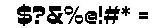 Flarequos Font OTHER CHARS