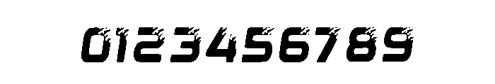 Flarex Fire Regular Font OTHER CHARS