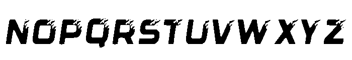Flarex Fire Regular Font UPPERCASE