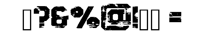 Flash Jersey Regular Font OTHER CHARS