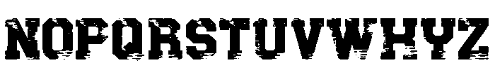 Flash Jersey Regular Font UPPERCASE