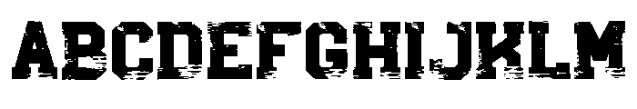 Flash Jersey Regular FONT